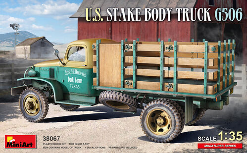 CAMION U.S. STAKE BODY G506 1/35 MINIART