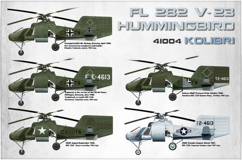 FLETTNER FL282 V-23 HUMMINGBIRD KOLIBRI 1/35 MINIART