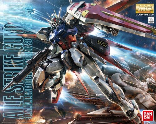 MG SEED GAT-X105 AILE STRIKE GUNDAM VER RM 1/100 BANDAI