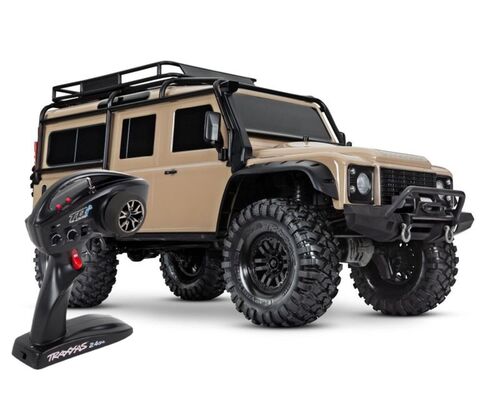 TRX4 LAND ROVER SAND DEFENDER CRAWLER 1/10 RTR TRAXXAS CLIPLESS