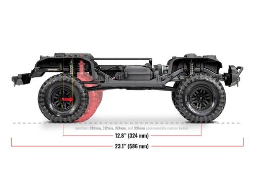 TRX4 LAND ROVER SAND DEFENDER CRAWLER 1/10 RTR TRAXXAS CLIPLESS