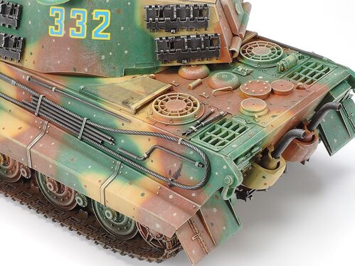 PANZER IV-B KINGTIGER 1/35 TAMIYA SDKFZ.182 TIGER II