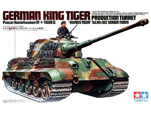 PANZER IV-B KINGTIGER 1/35 TAMIYA SDKFZ.182 TIGER II