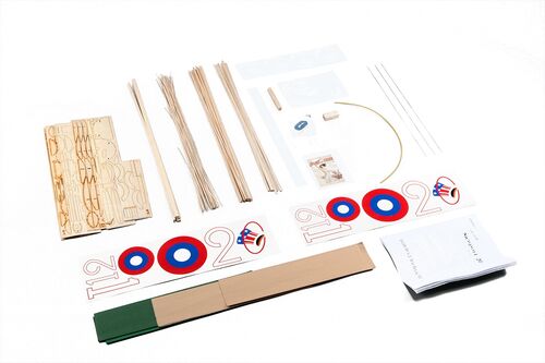 NIEUPORT 28 889MM KIT BALSA DUMAS AIRCRAFT