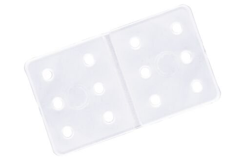 BISAGRAS SIN EJE 16X28MM PLASTICO 12 UDS