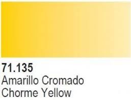 MODELAIR AMARILLO CROMADO 17ML VALLEJO