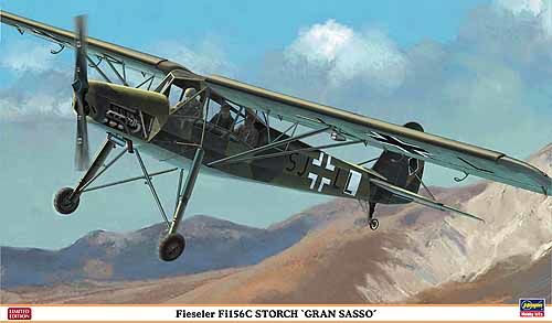 FIESELER FI156C STORCH GRAN SASSO 1/32 HASEGAWA