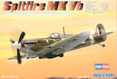 SPITFIRE Mk V B  1/72 HOBBYBOSS