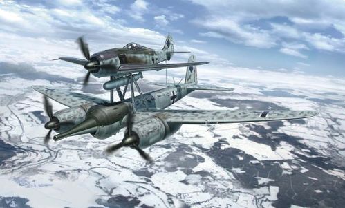 FOCKE WULF Y JU88G-A 1/72 FW190A-8 HASEGAWA