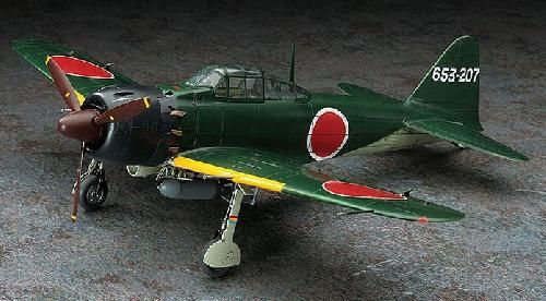 MITSHUBISHI A6M5c ZERO TYPE 52 Koh FIGHTER BOMBER HASEGAWA