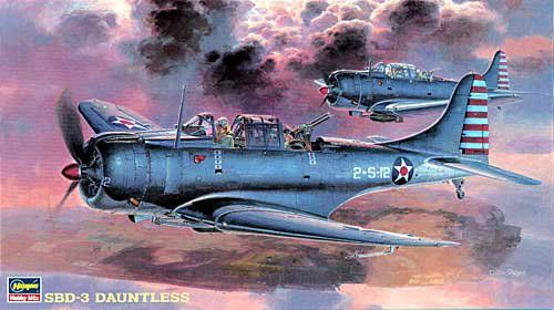 SBD-3 DAUNTLESS 1/48 JT19 HASEGAWA