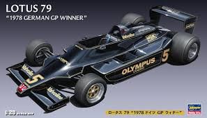 LOTUS 79 FG3 1978 GANADOR GP ALEMAN 1:20 HASEGAWA