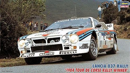 LANCIA 037 RALLY 1984 1:24 HASEGAWA TOUR DE CORSE