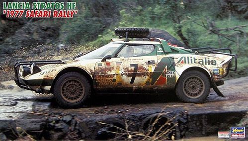 LANCIA STRATOS HF 1977 SAFARI RALLY  1:24 HASEGAWA