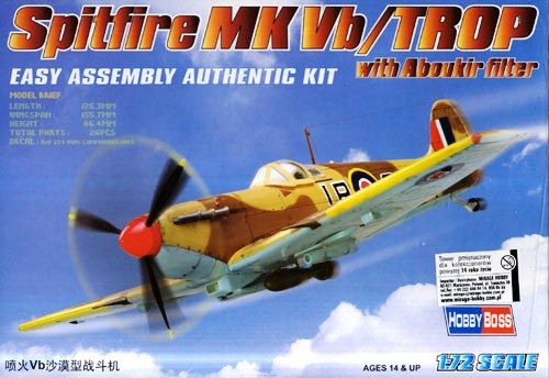 SPITFIRE Mk V - TROP 1/72 HOBBYBOSS