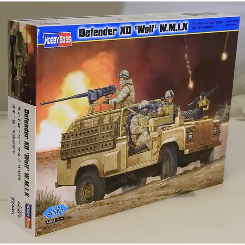 LAND ROVER DEFENDER WOLF WMIK 1/35 HOBBYBOSS