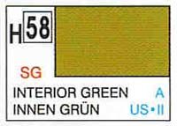 H058 VERDE INTERIOR GUNZE SANGYO PINTURA ACRILICA