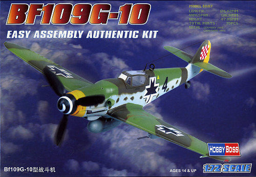 Bf109 G10  1/72 HOBBYBOSS