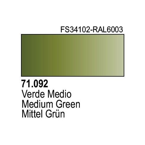 VERDE MEDIO VALLEJO 17ML MODELAIR