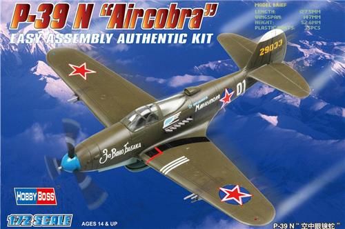 P-39 N AIRCOBRA 1/72 HOBBYBOSS