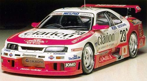 NISSAN NISMO "CLARION" GTR LM'95 1/24 TAMIYA