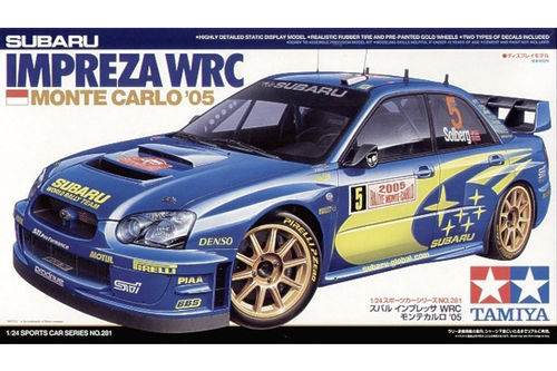 SUBARU IMPREZA WRC MONTECARLO'05 1/24 TAMIYA