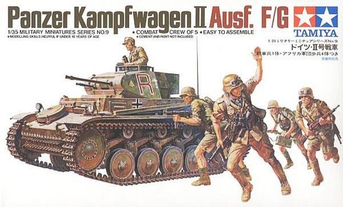 PANZER KAMPFWAGEN II AUSF. F/G TAMIYA