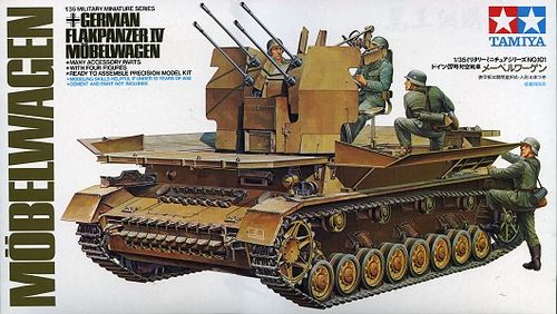 FLAKPANZER IV MOBELWAGEN 1/35 TAMIYA