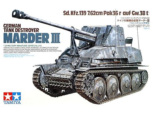 CAZACARROS MARDER III 1/35 TAMIYA