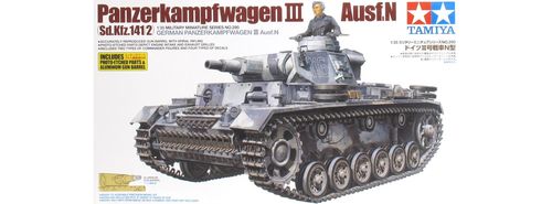 PANZER KAMPFWAGEN III AUSF. N CON METAL 1/35 TAMIYA