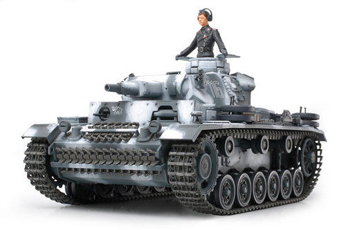 PANZER KAMPFWAGEN III AUSF. N CON METAL 1/35 TAMIYA