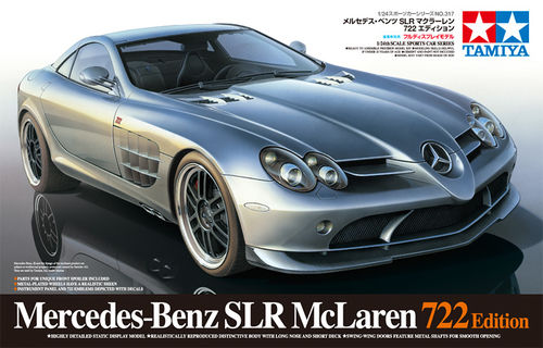 MERCEDES-BENZ SLR MCLAREN 722 ED. 124 TAMIYA