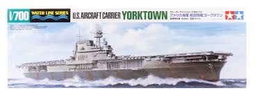 PORTAAVIONES EEUU CV-5 YORKTOWN 1/700 TAMIYA