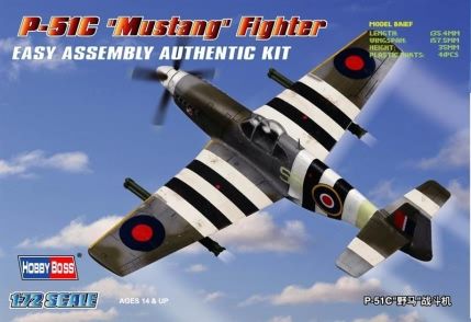 P-51 MUSTANG 1/72 HOBBYBOSS