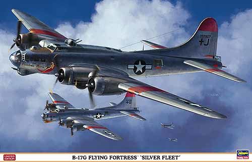 B-17G FLYING FORTRESS SILVER FLEET 1/72 HASEGAWA