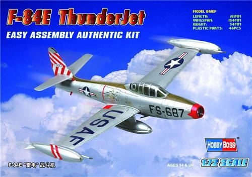 F-84 E THUNDERJET 1/72 HOBBYBOSS