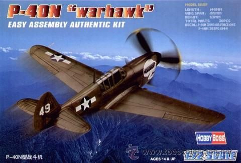 P-40N KITTY HAWK 1/72 HOBBYBOSS