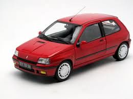 RENAULT CLIO 165 1991 VIVID RED 1/18 NOREV