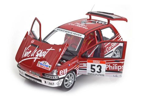 RENAULT CLIO 165 RACING TOUR DE CORSE 1991 1/18 NOREV