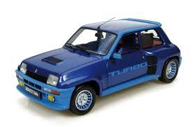 RENAULT 5 TURBO AZUL METALIZADO 1/18 UNIVERSAL HOBBIES