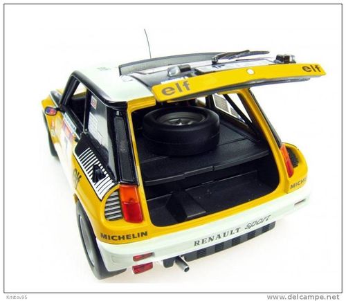 RENAULT 5 TURBO Nº7 TOUR DE CORSE WINNER RAGNOTTI 1/18 UNIVERSAL HOBBIES