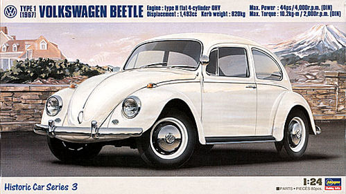 VOLSKWAGEN BEETLE 1967 1/24 HASEGAWA