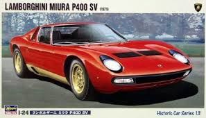 LAMBORGHINI MIURA P400 SV 1/24 HASEGAWA