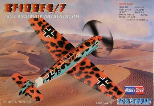 BF109E-4/7   1/72 HOBBYBOSS