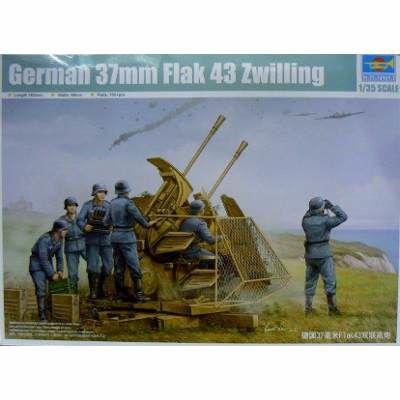 FLAK 37 ANTIAEREO ZWILLING 1/35 TRUMPETER