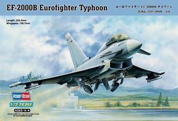 TYPHOON EUROFIGHTER EF-2000B 1/72 HOBBY BOSS