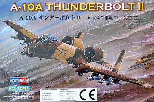 A-10A THUNDERBOLT II 1/72 HOBBYBOSS