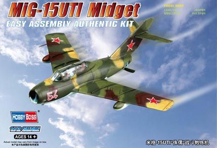 MiG-15UTI MIDGET 1/72 HOBBYBOSS