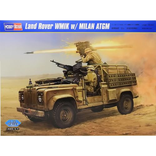 LAND ROVER WMIK MILAN ATGM 1/35 HOBBYBOSS