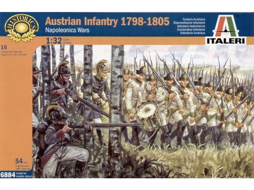 INFANTERIA AUSTRIACA 1798-1805 GUERRAS NAPOLEONICAS 1/32 ITALERI